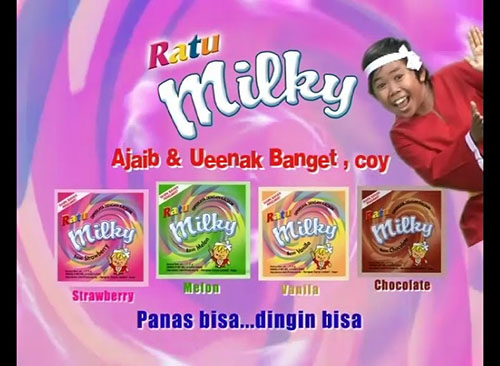 Ratu Milky, Versi: Ajaib